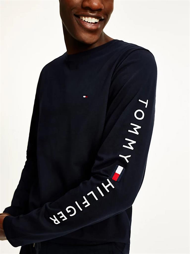 Tommy Hilfiger Ανδρικό Μακρυμάνικο Logo T-shirt MW0MW09096