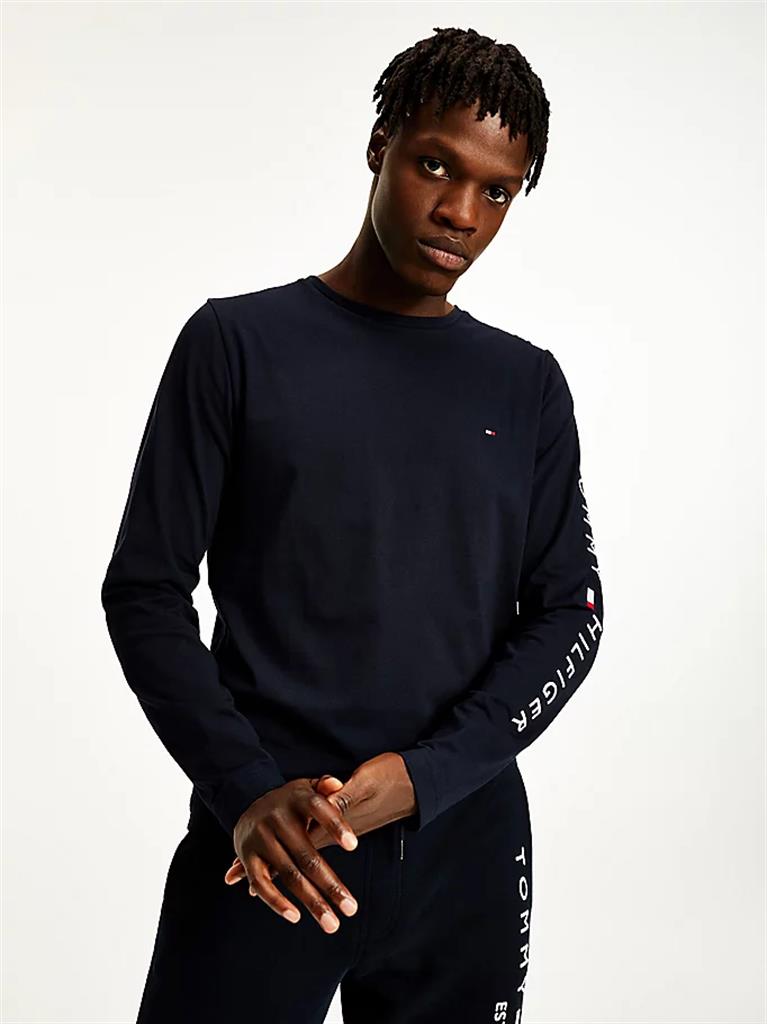 Tommy Hilfiger Ανδρικό Μακρυμάνικο Logo T-shirt MW0MW09096
