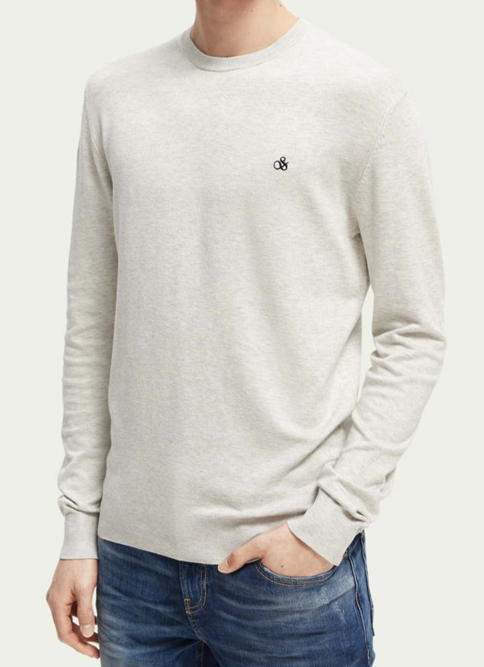 Scotch & Soda Essentials Crewneck Μπλούζα 165322-SC1167