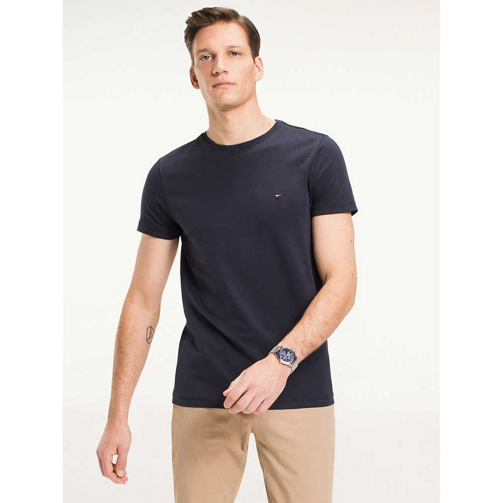Tommy Hilfiger Core Stretch Slim Κοντομάνικο μπλουζάκι MW0MW27539