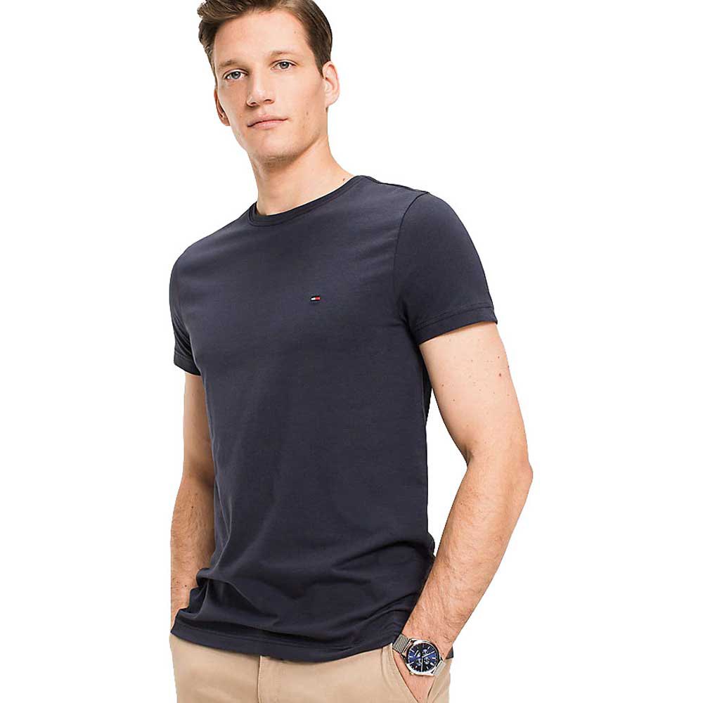 Tommy Hilfiger Core Stretch Slim Κοντομάνικο μπλουζάκι MW0MW27539