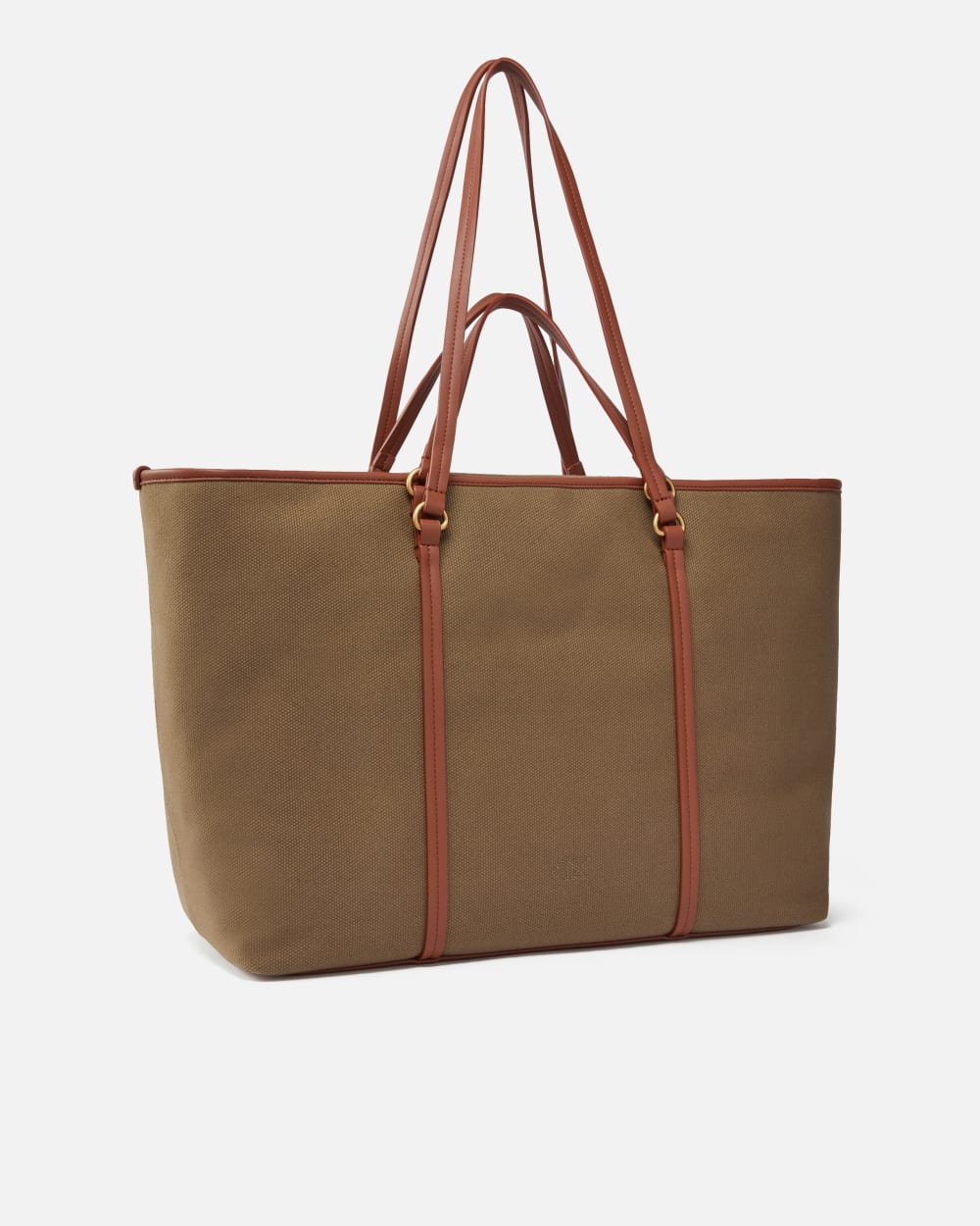Pinko Canvas Shopping Bag 104714 A2G2