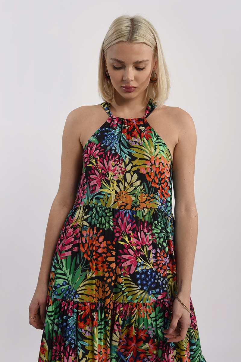 Molly Bracken Long Tiered Φόρεμα T1553BE