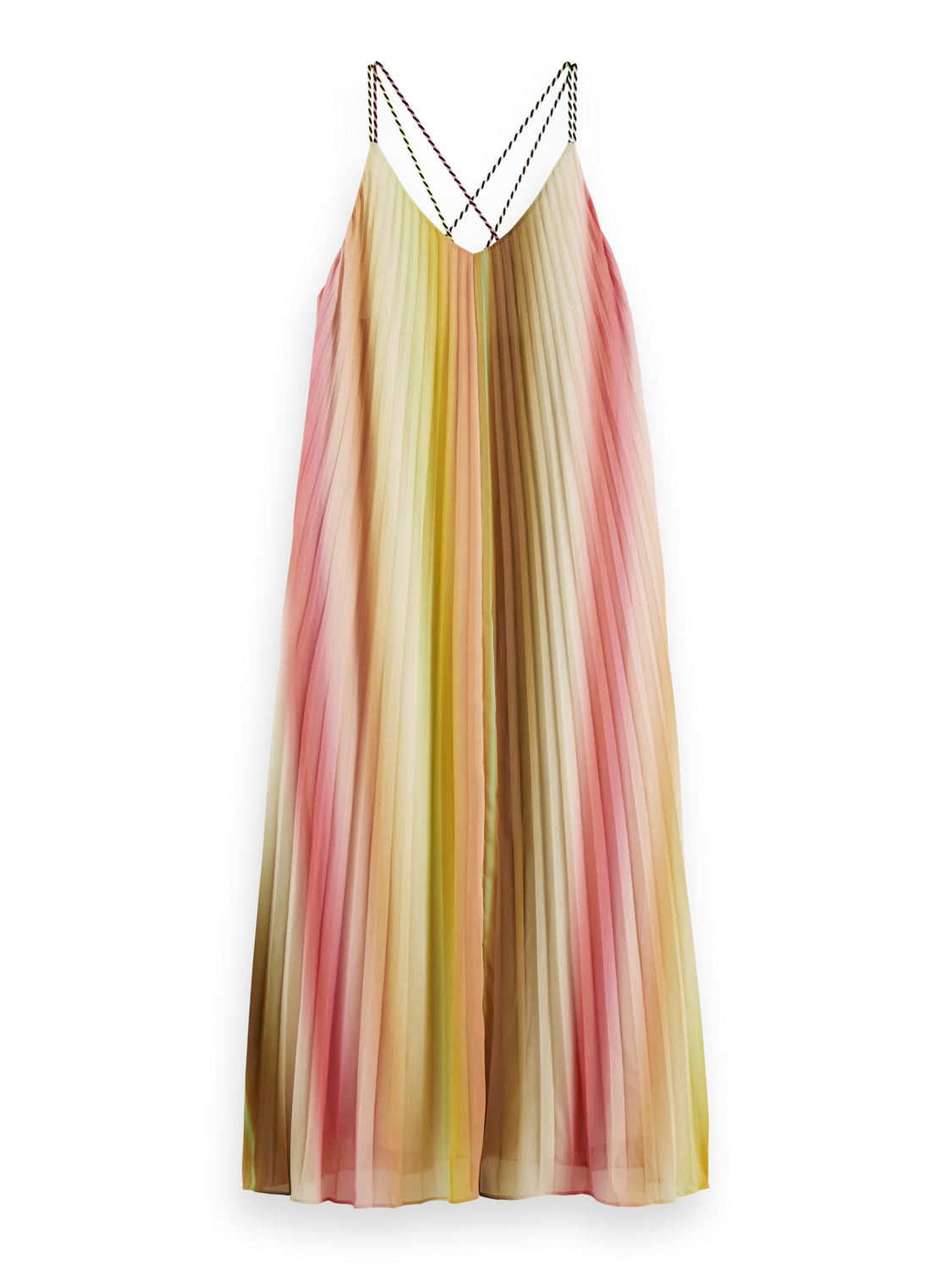 Scotch & Soda Pleated Tank Top Maxi Φόρεμα 172821