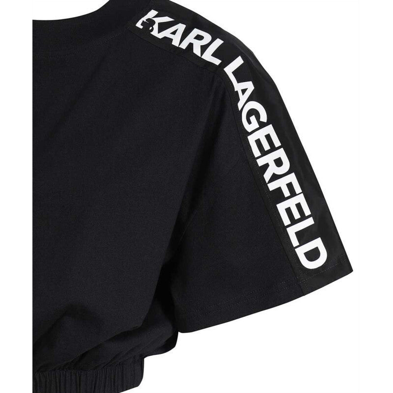 Karl Lagerfeld Crop T-shirt 235W1719