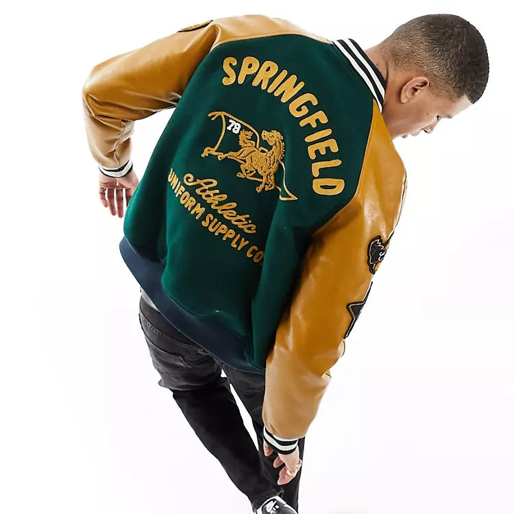 Superdry College Varsity Patched Μπουφάν M5011729A