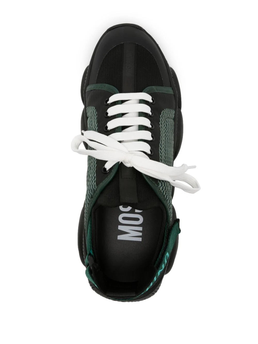 Moschino Bear-Motif Mesh-Panel Sneakers MB15353G1IGH6