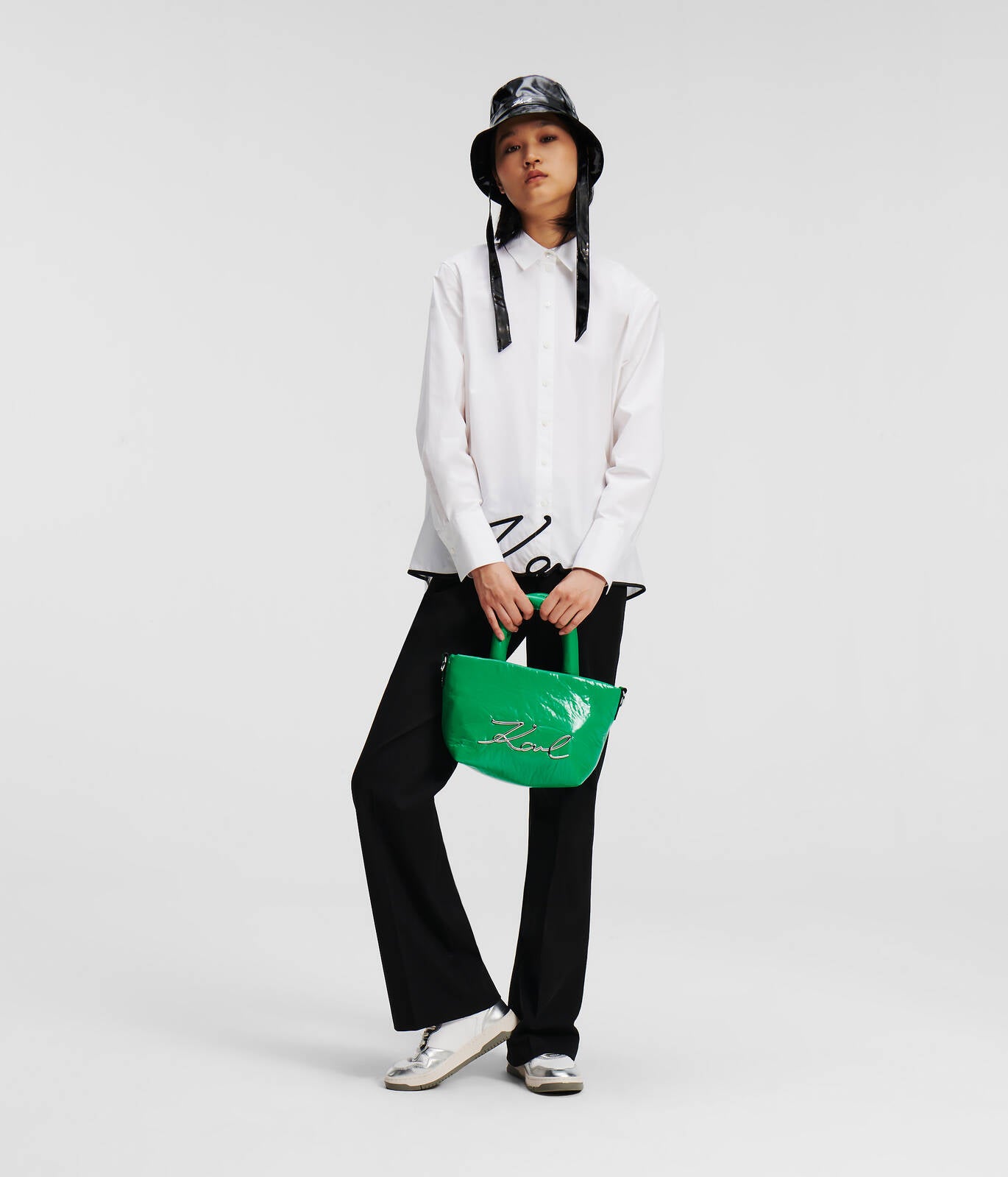 Karl Lagerfeld Hem Signature Shirt 236W1606