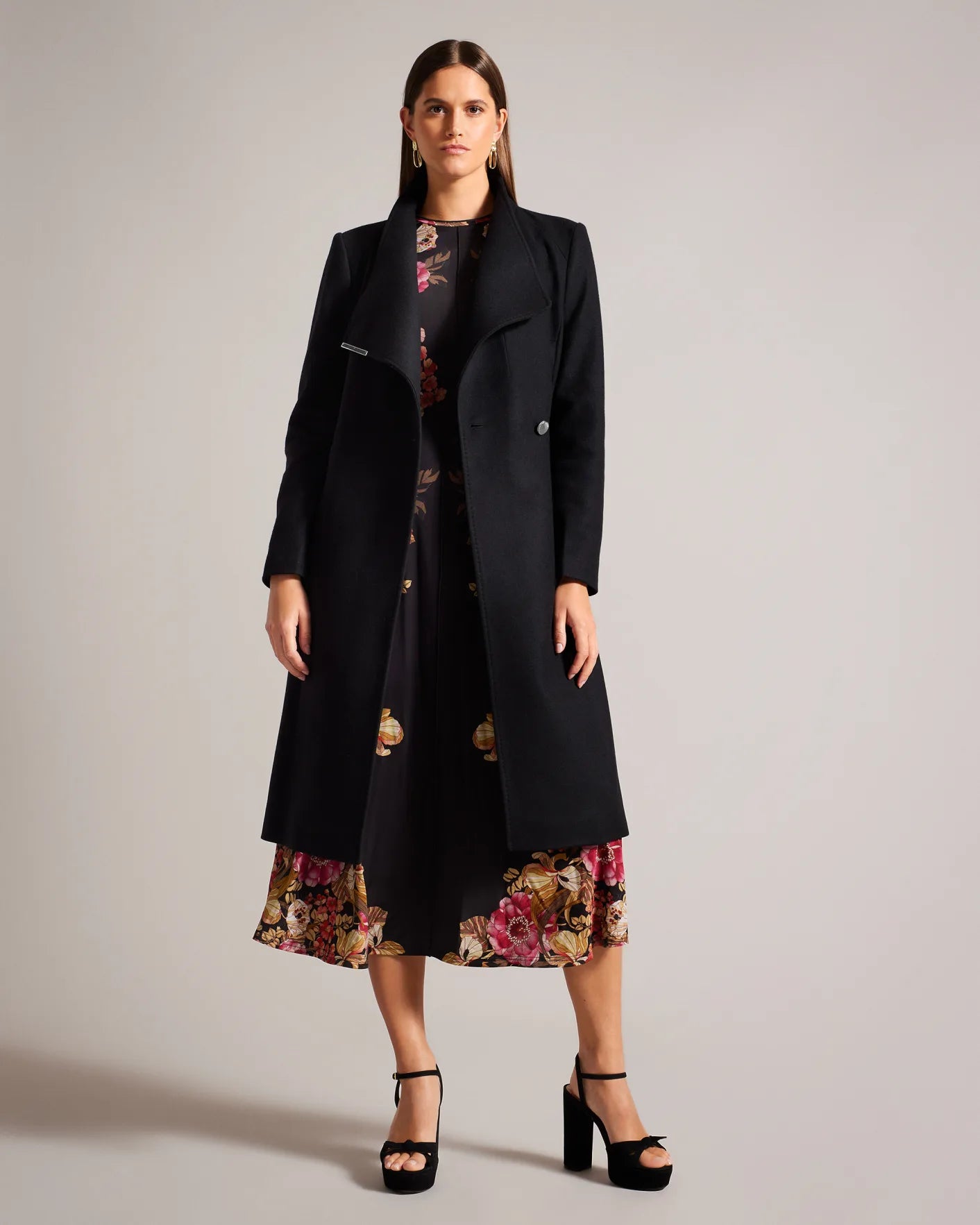 Ted Baker Rose Wool Coat 249305