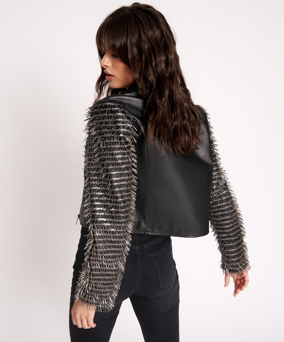 One Teaspoon Hell Raiser Moto Jacket 25K25751