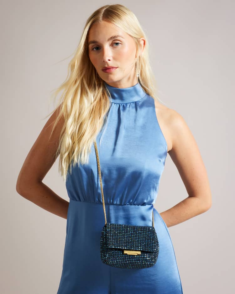 Ted Baker Gliters Crystal Mini Cross Body Bag 264784