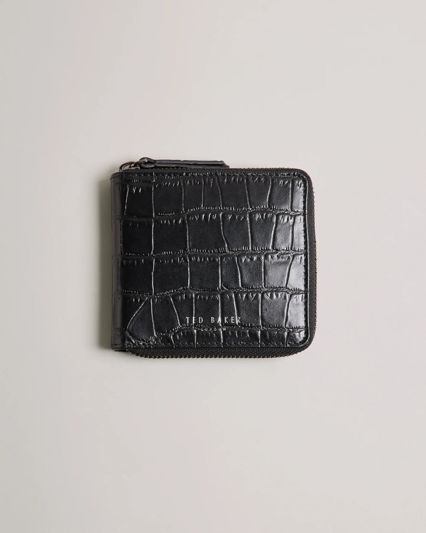 Ted Baker Croc Effect Ziparound Wallet 270579