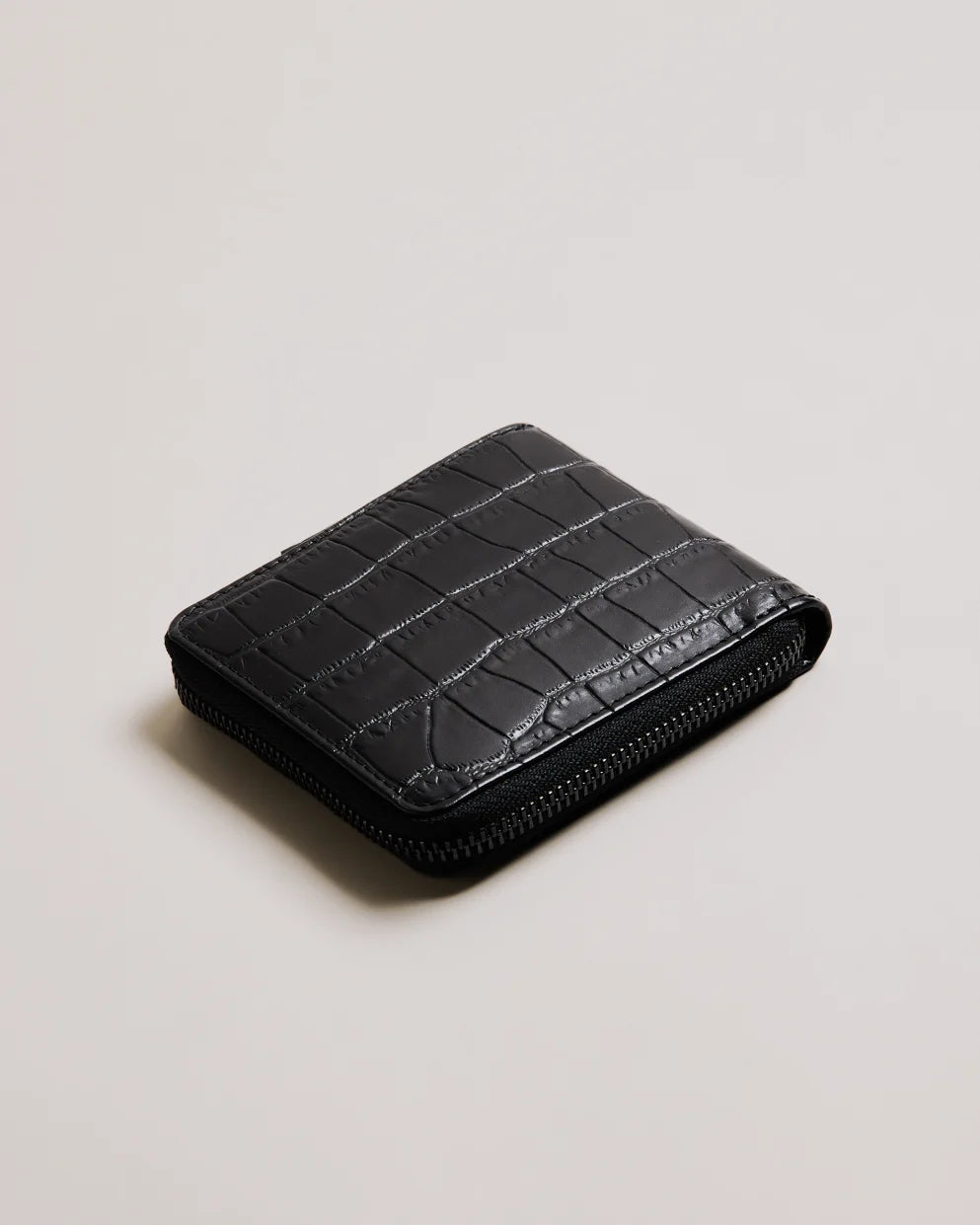 Ted Baker Croc Effect Ziparound Wallet 270579