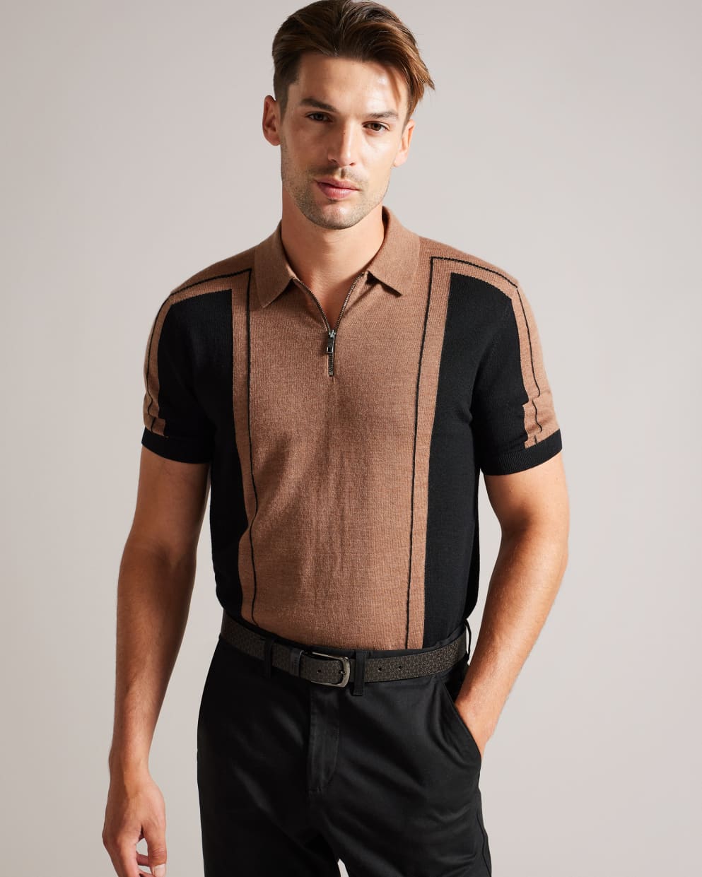 Ted Baker Printed Leather Ζώνη 270595