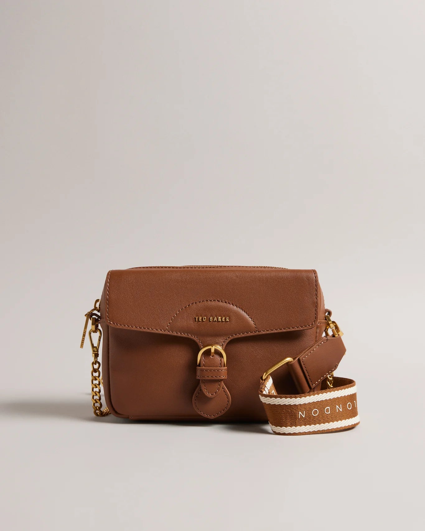Ted Baker Esinia Leather Webbing Camera Bag 270676