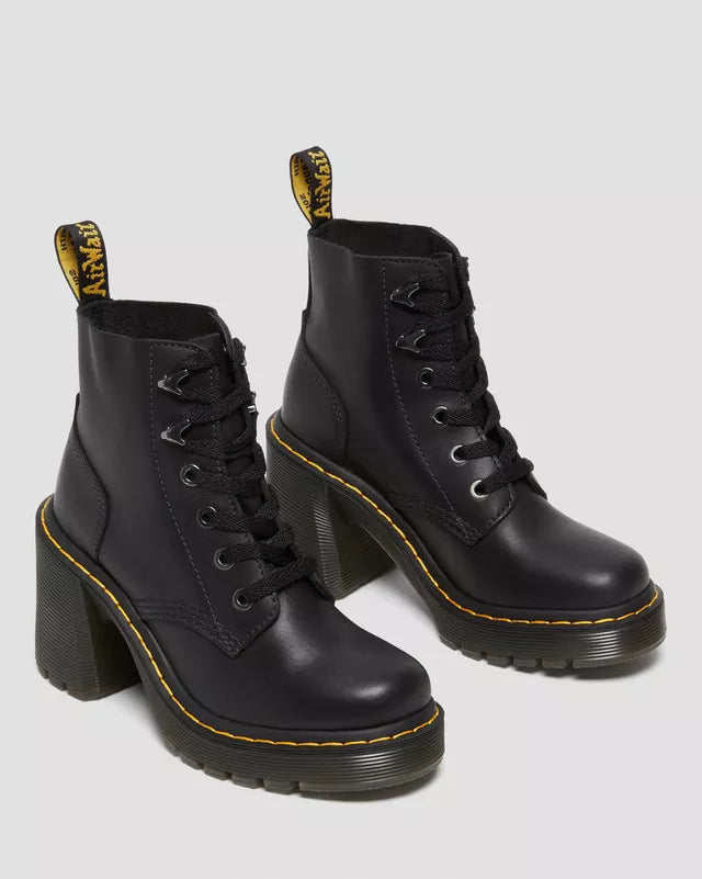 Dr. Martens Jesy Lace Up Flared Heel Boots 27613001