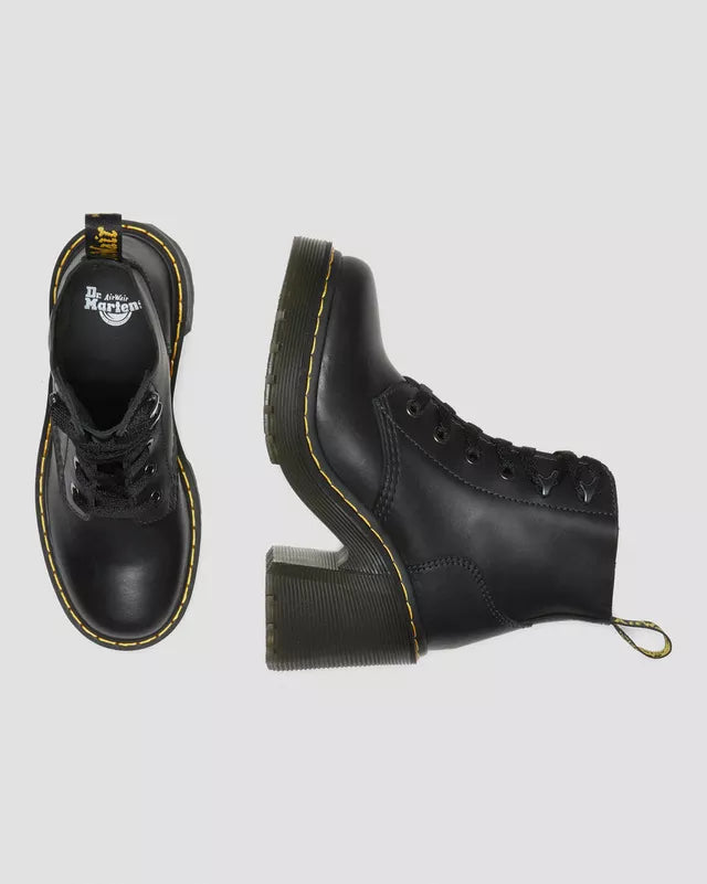 Dr. Martens Jesy Lace Up Flared Heel Boots 27613001