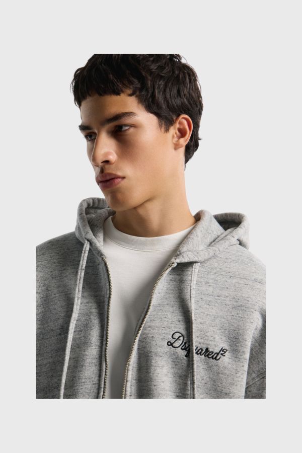 Dsquared2 Signature Relax Fit Zipped Ζακέτα S74HG0184D25026