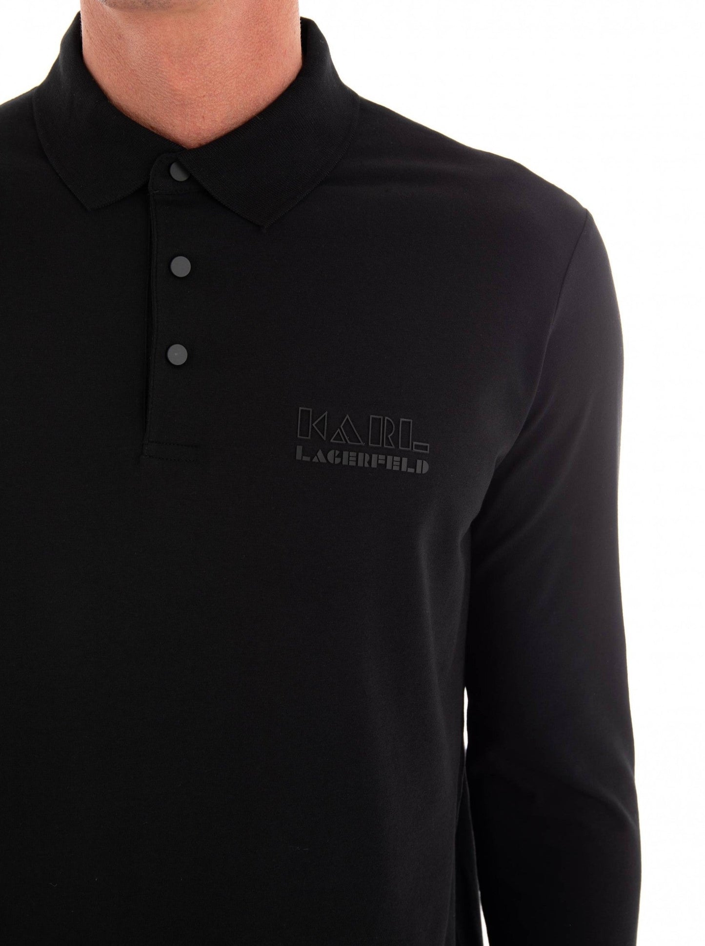 Karl Lagerfeld PressButton Πόλο 745082-533221-990