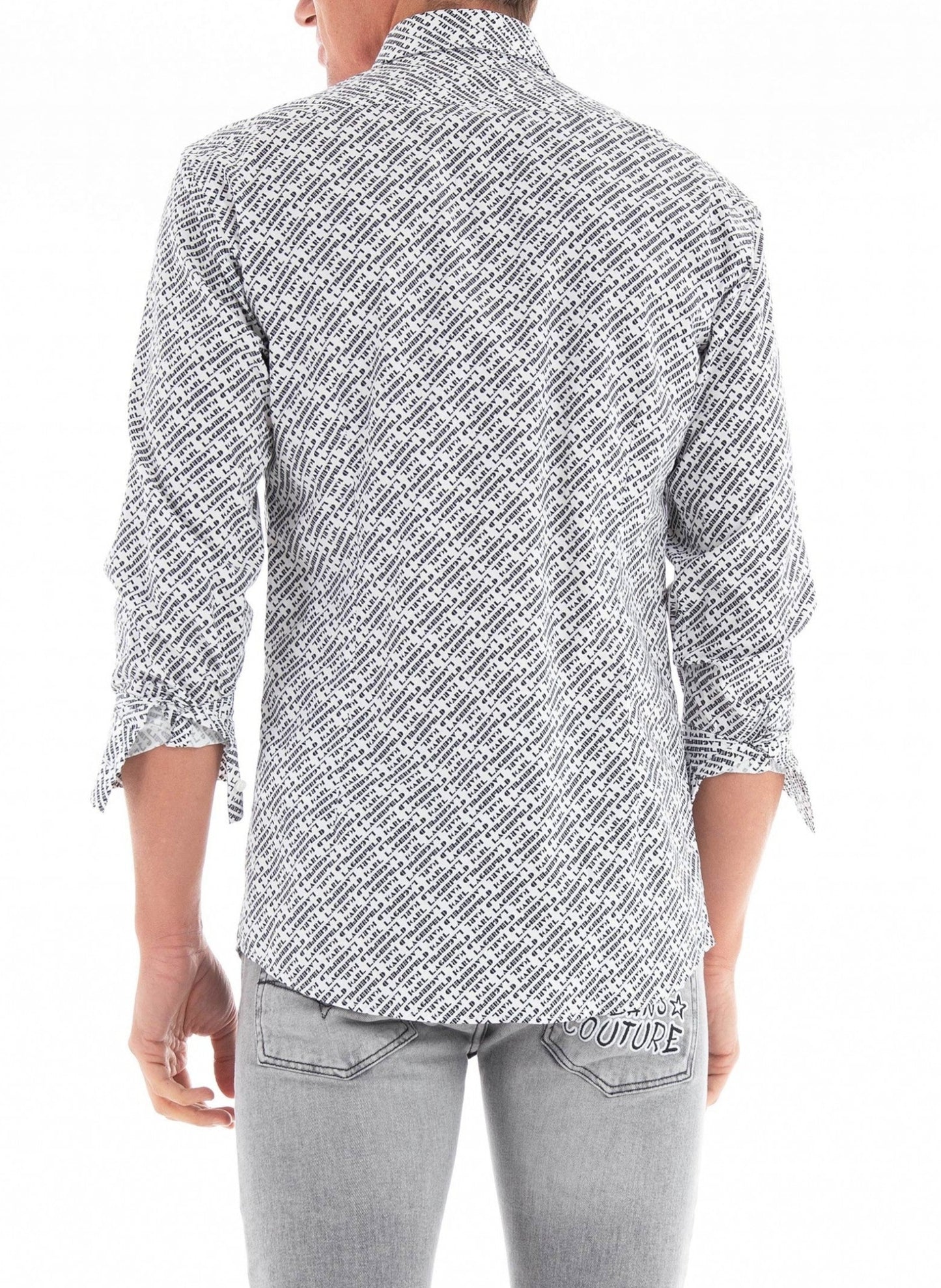 Karl Lagerfeld Slim Fit Πουκάμισο 605003-533679-19