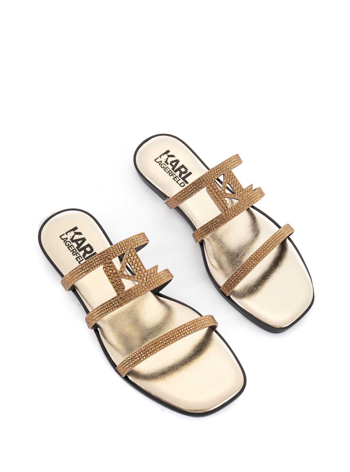 Karl Lagerfeld Γυναικεία Παπούτσια KL Rhinestone Slide KL87405