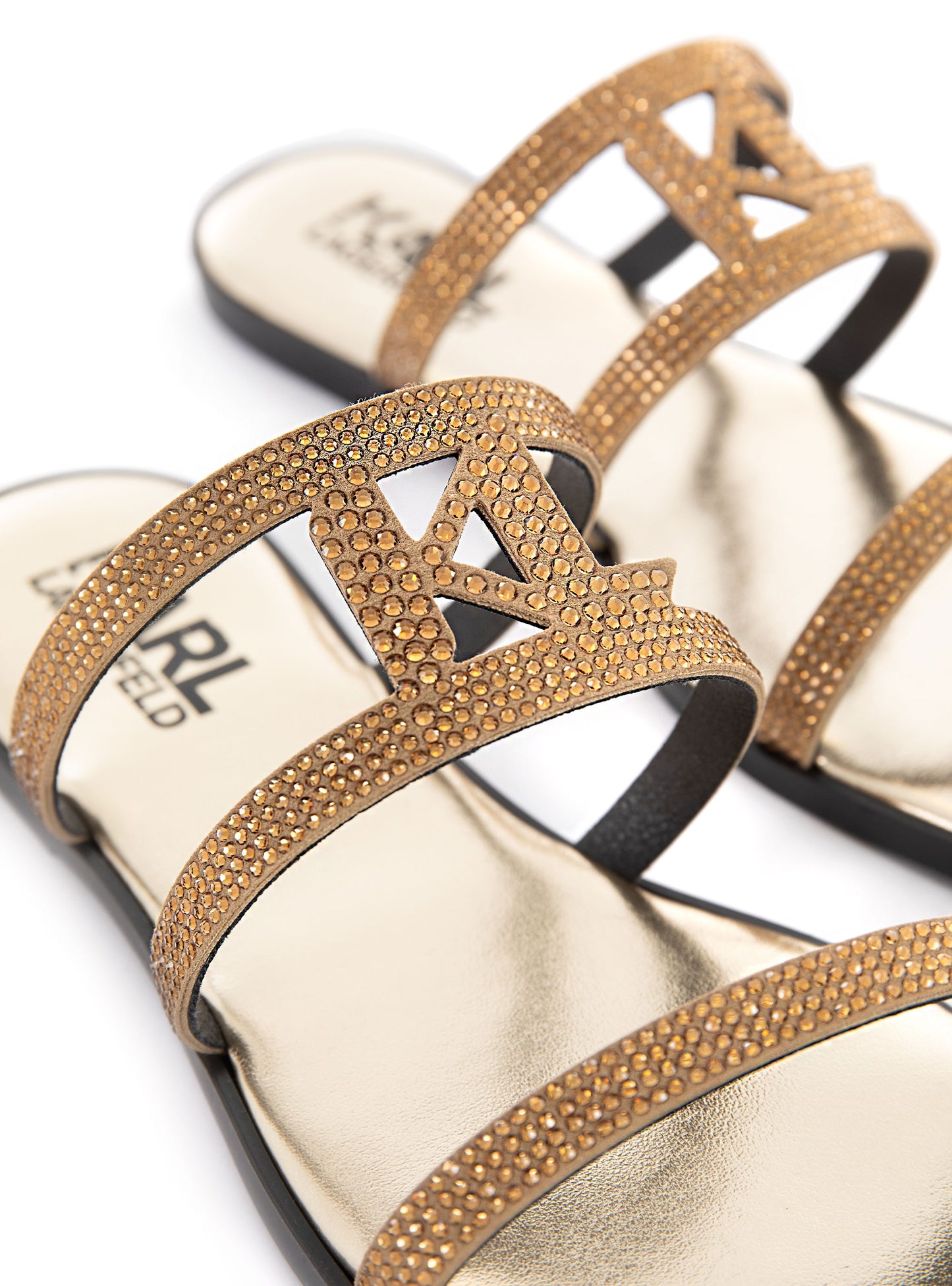Karl Lagerfeld Γυναικεία Παπούτσια KL Rhinestone Slide KL87405