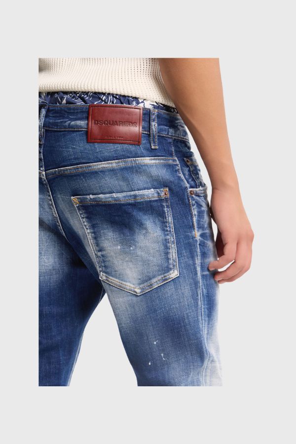 Dsquared2 Medium Wash Skater Jeans S71LB1754D30010