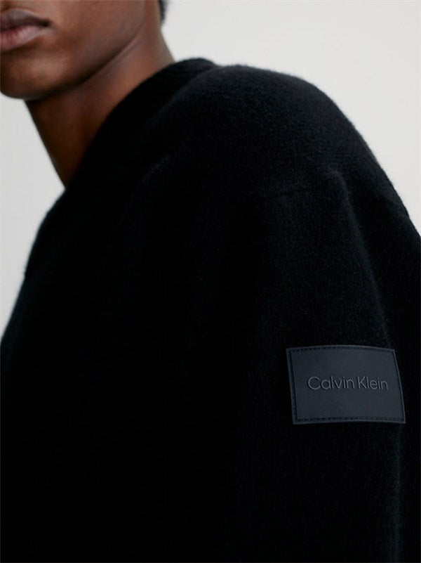 Calvin Klein Blend V-Neck Πουλόβερ K10K111962BEH