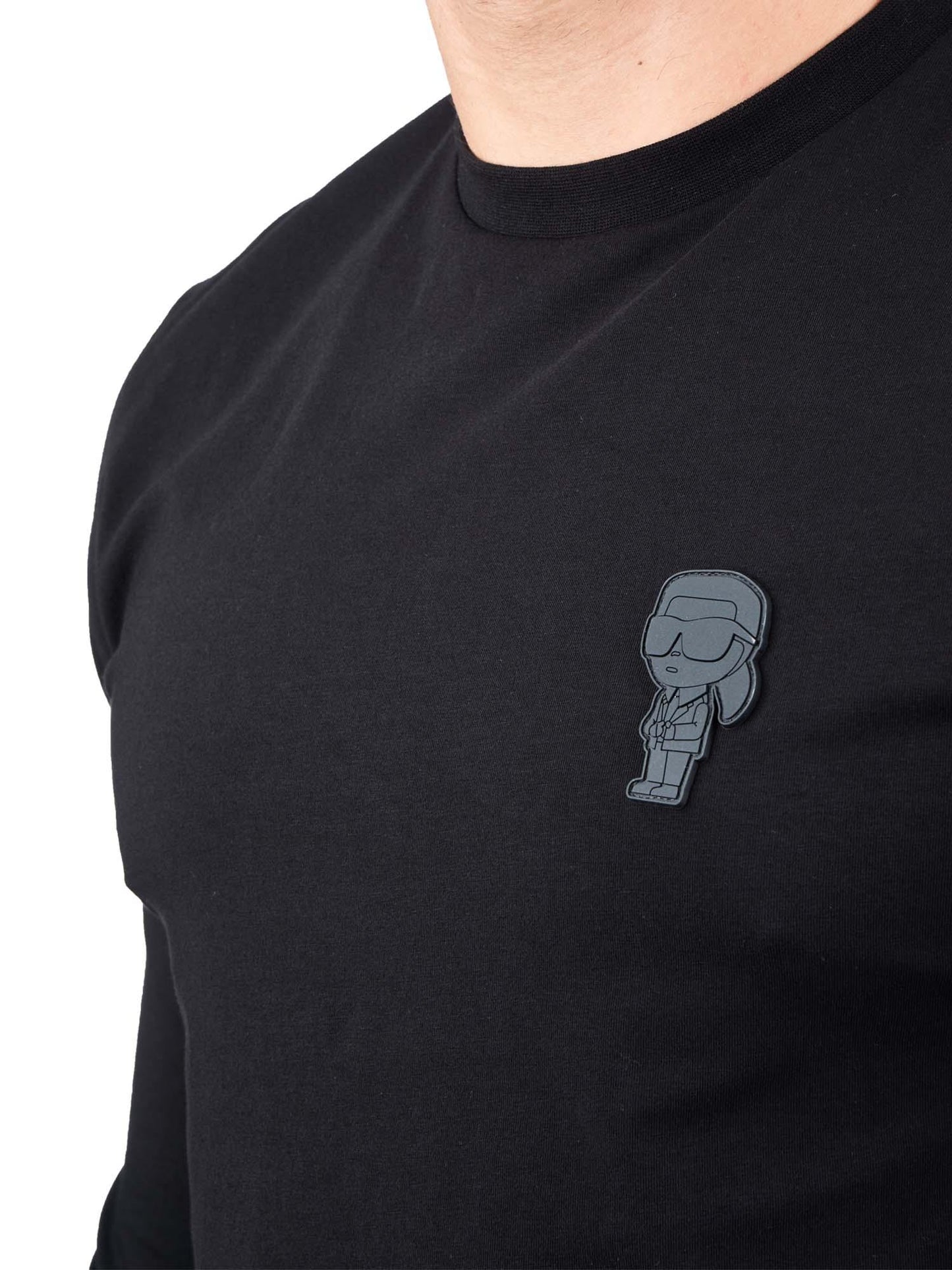 Karl Lagerfeld Crewneck LS T-Shirt 755401-533221-990