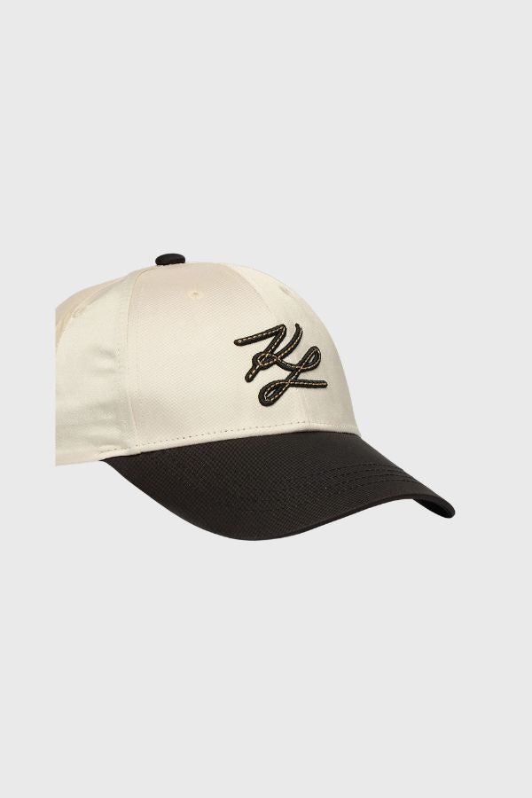 Karl Lagerfeld K/Autograph Scarf Cap B2W33020