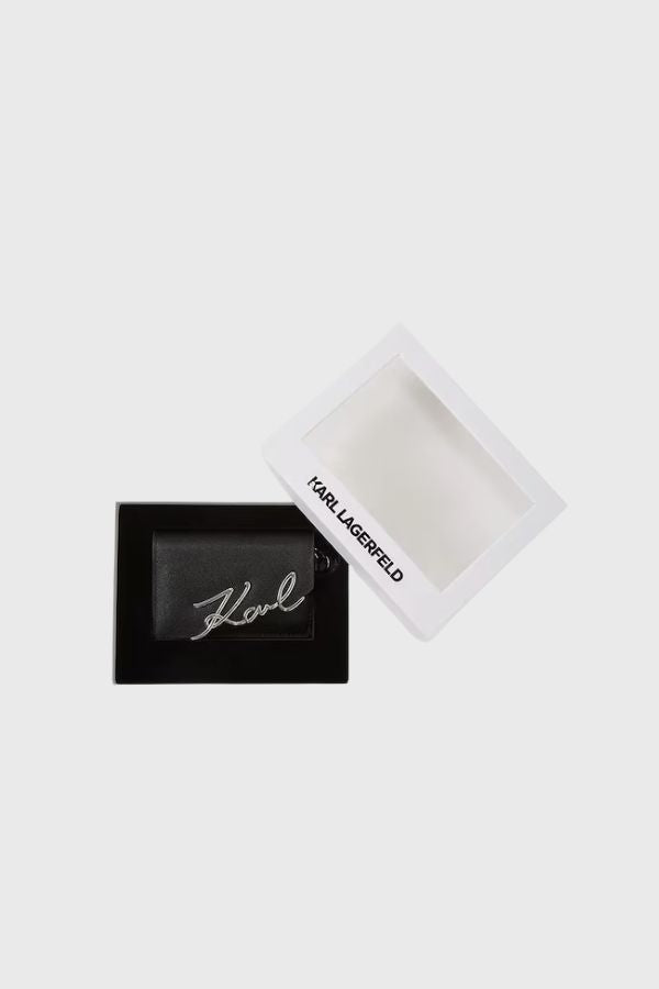 Karl Lagerfeld K/Signature Card Holder Gp A4W32019-1AV