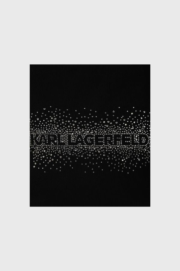 Karl Lagerfeld Logo Rhinestone Shopper B1W50087
