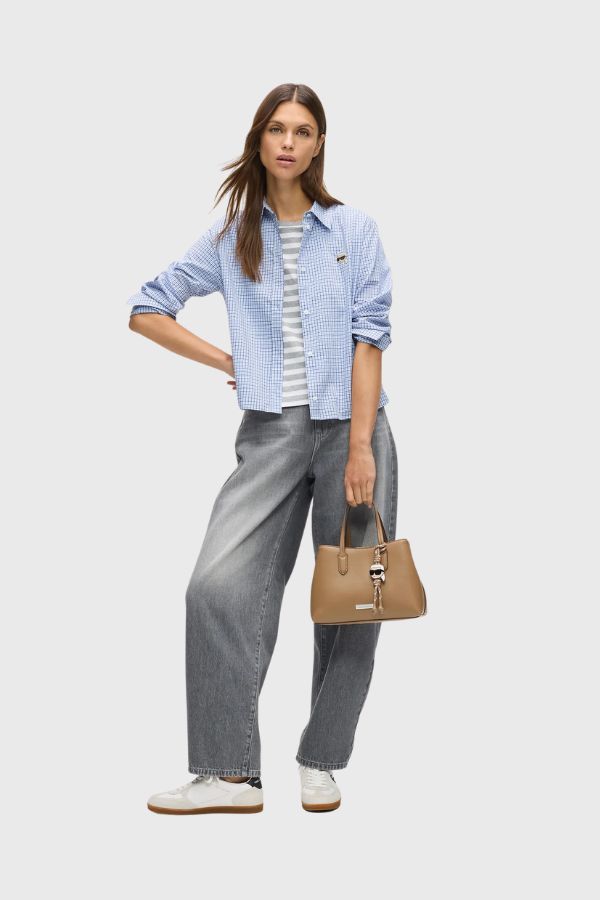 Karl Lagerfeld Ikon Smooth Small Tote Bag B1W30003