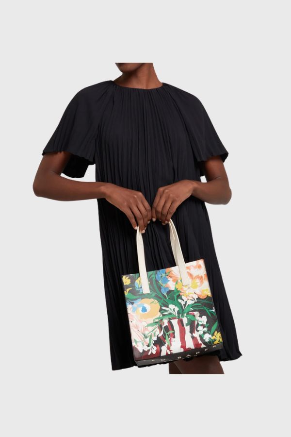 Ted Baker Floral Bouquet Printed Small Icon Bag S284100-WXB-BOUCONI
