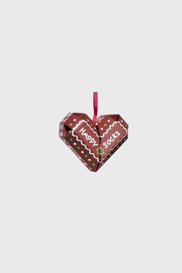 Happy Socks 2-Pack Gingerbread Heart Socks Gift Set Συσκευασία Δώρου P003375