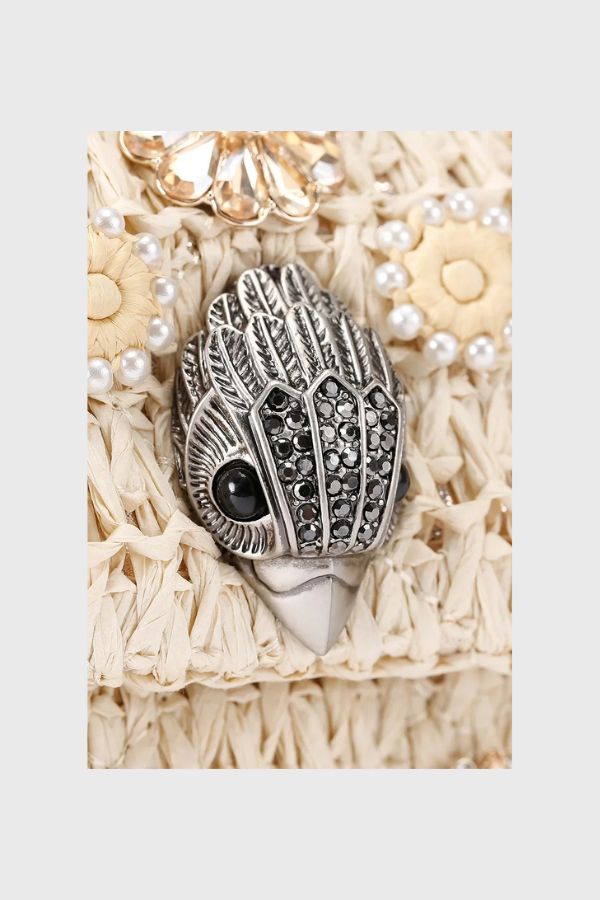 Kurt Geiger Raffia Mini Kensington 5576840999