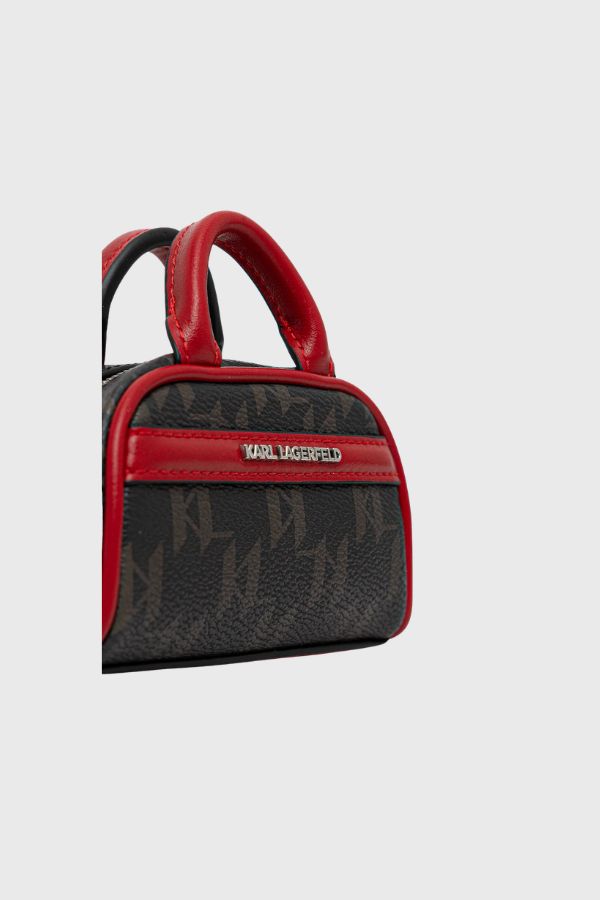 Karl Lagerfeld Ikon Monogram Cc Mini Bowling B1W32019
