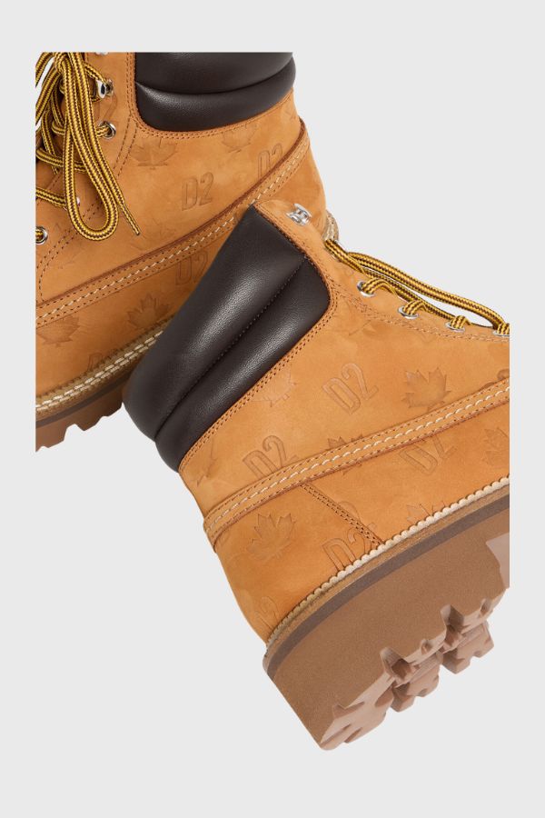 Dsquared2 Monogram Ankle Boots ABM017609709074