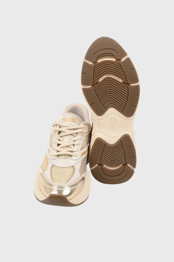 Karl Lagerfeld KOMET Lo Lace Metal Mix Sneakers KL65624M4GD