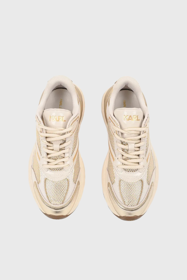 Karl Lagerfeld KOMET Lo Lace Metal Mix Sneakers KL65624M4GD