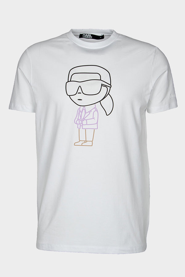 Karl Lagerfeld Crewneck T-Shirt 755400-533221-10