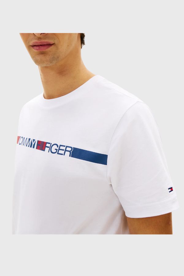 Tommy Hilfiger Brand Love Stripe Tee MW0MW42368