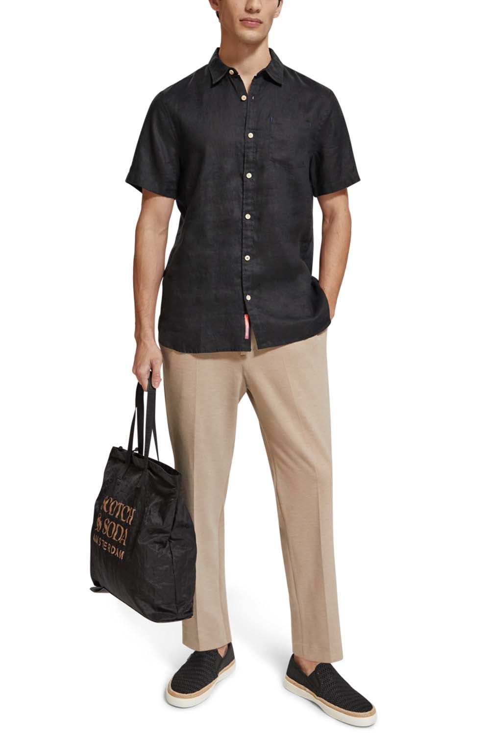 Scotch & Soda Κοντομάνικο Πουκάμισο 177148