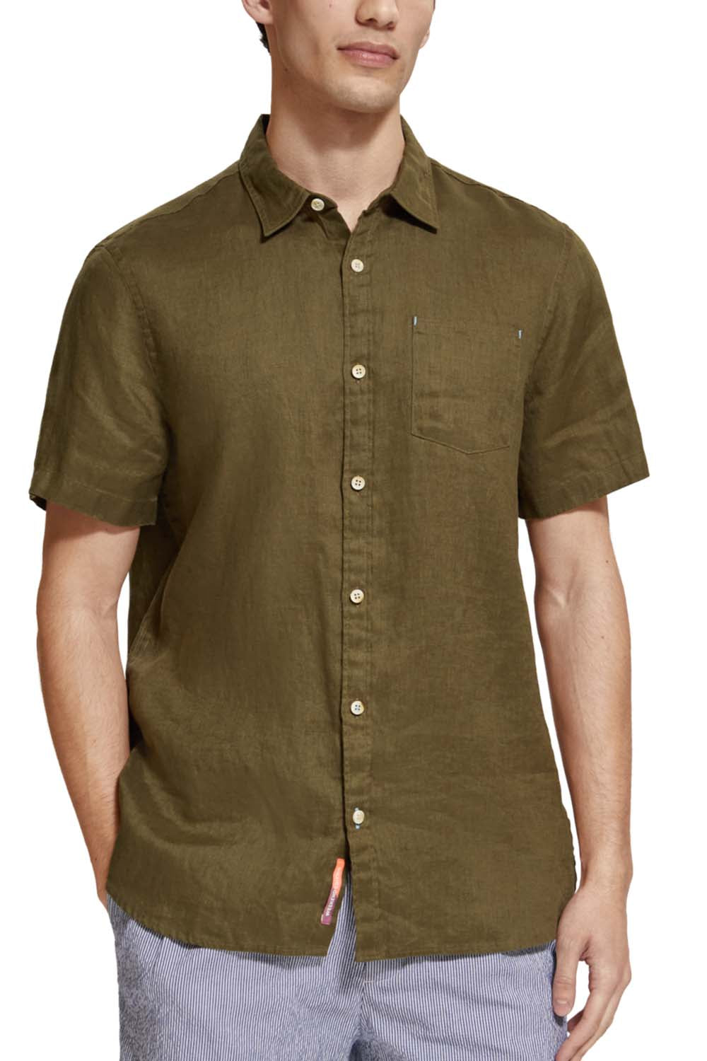 Scotch & Soda Κοντομάνικο Πουκάμισο 177148