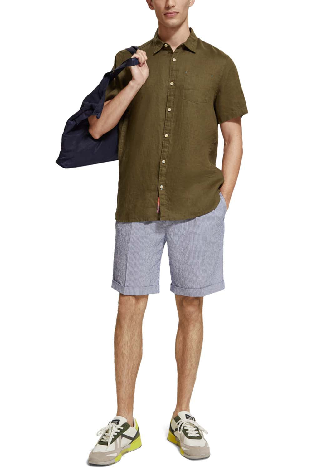 Scotch & Soda Κοντομάνικο Πουκάμισο 177148
