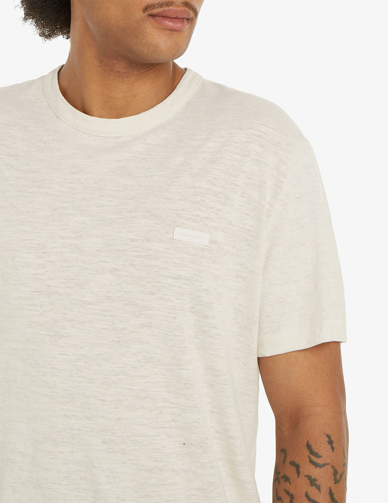 Calvin Klein Cotton linen t-shirt K10K112509