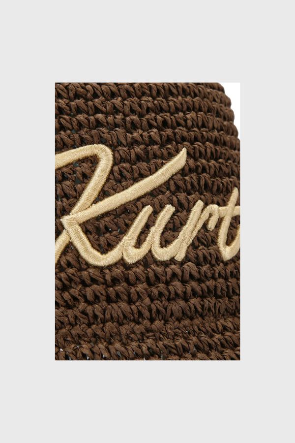Kurt Geiger Raffia Bucket Hat 5631230449