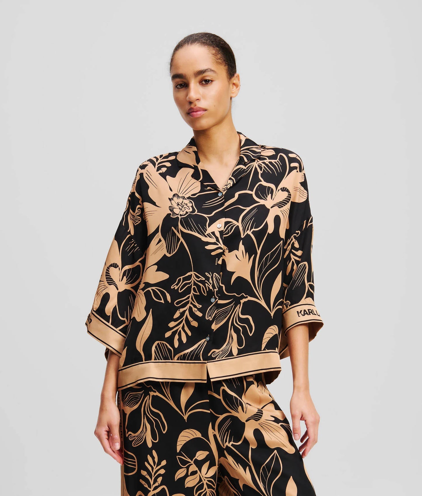 Karl Lagerfeld Printed Πουκάμισο A2W11037