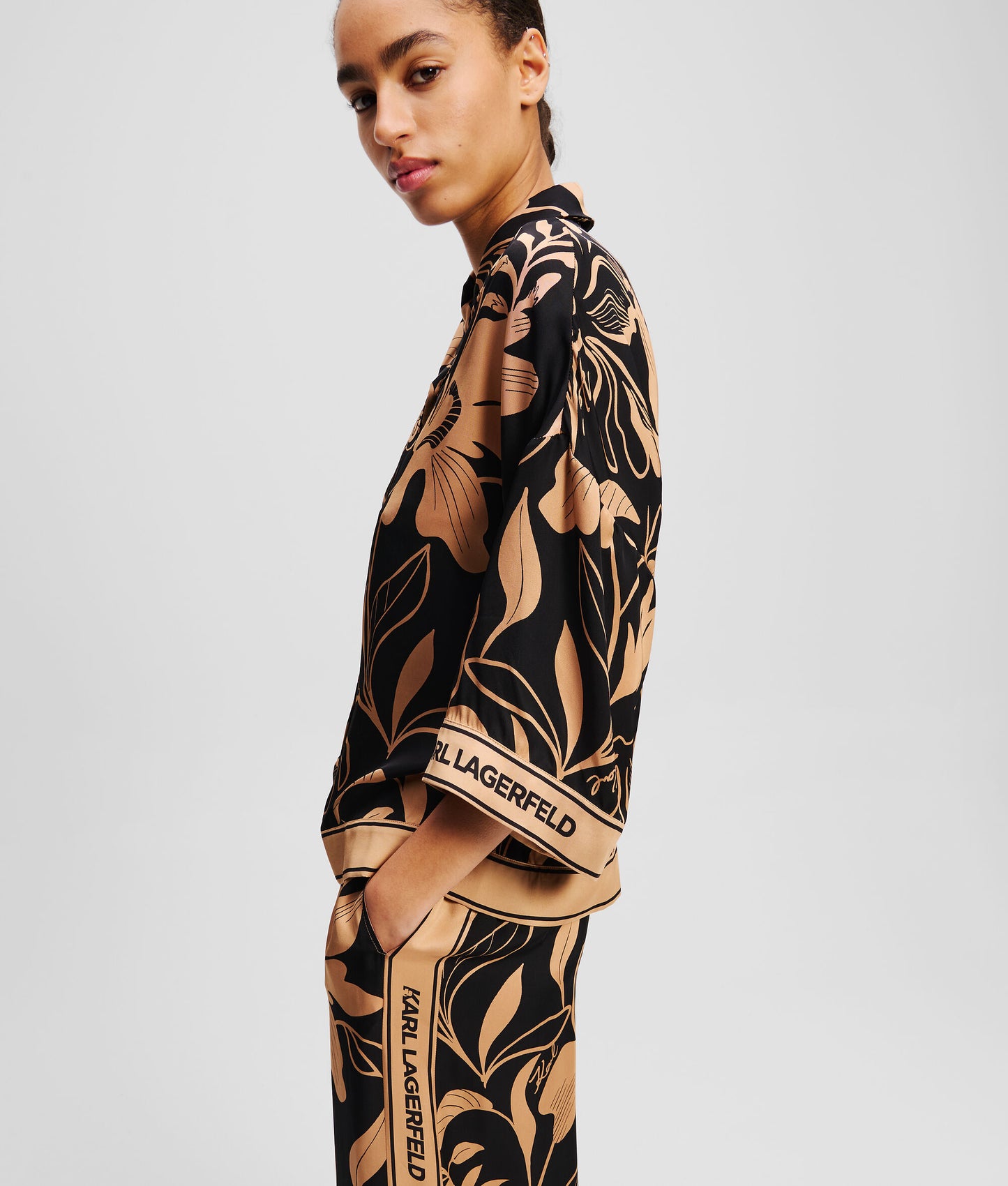 Karl Lagerfeld Printed Πουκάμισο A2W11037