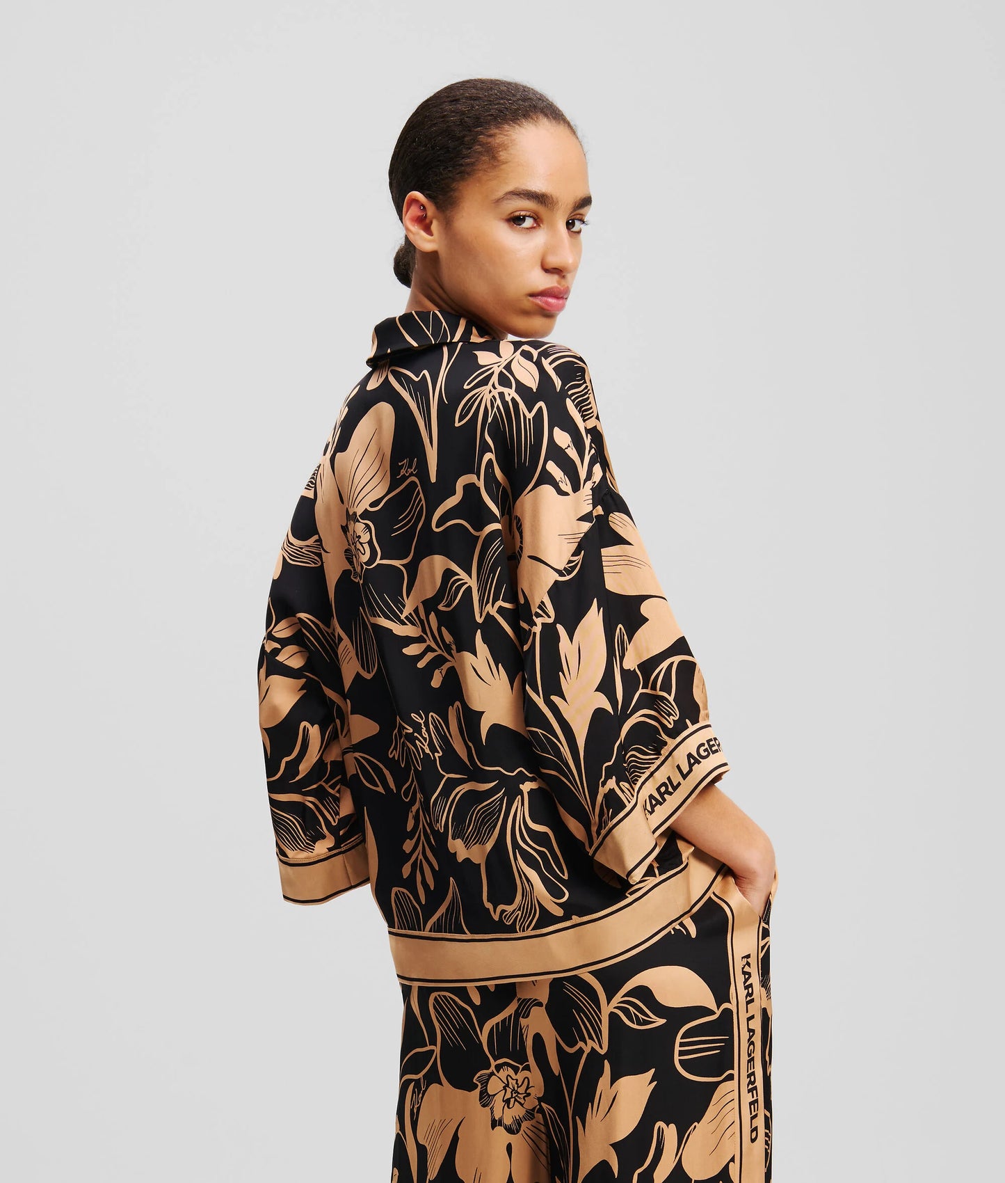 Karl Lagerfeld Printed Πουκάμισο A2W11037